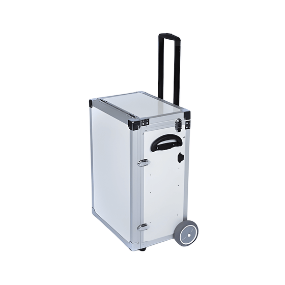 Fotvårdsväska PodoMobile Maxi Pearl White med Trolley