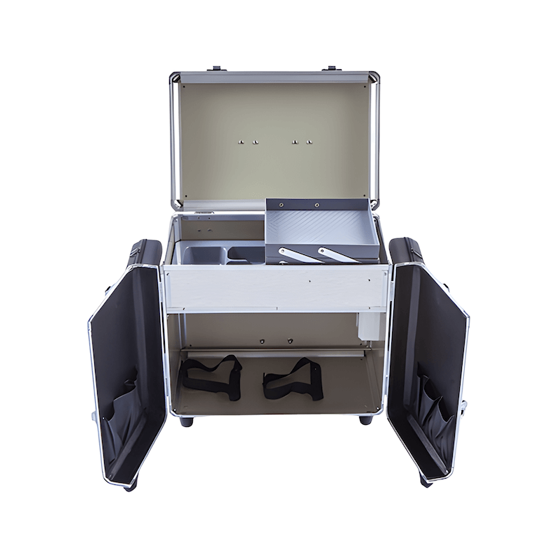 Pedicurekoffer met Trolley PodoMobile Midi Brush Black 7