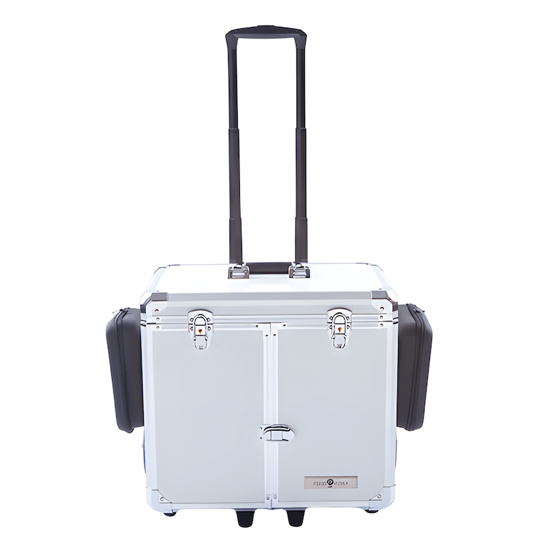 Pedicurekoffer met Trolley PodoMobile Midi Pearl White 1