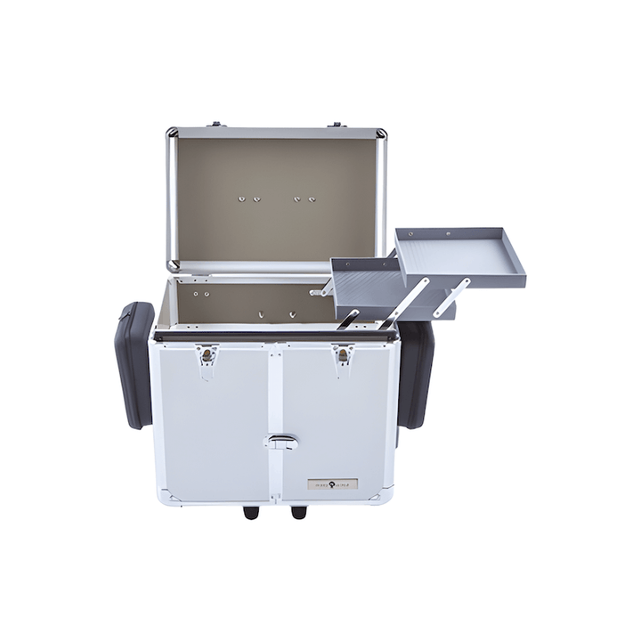 Pedicurekoffer met Trolley PodoMobile Midi Pearl White 7