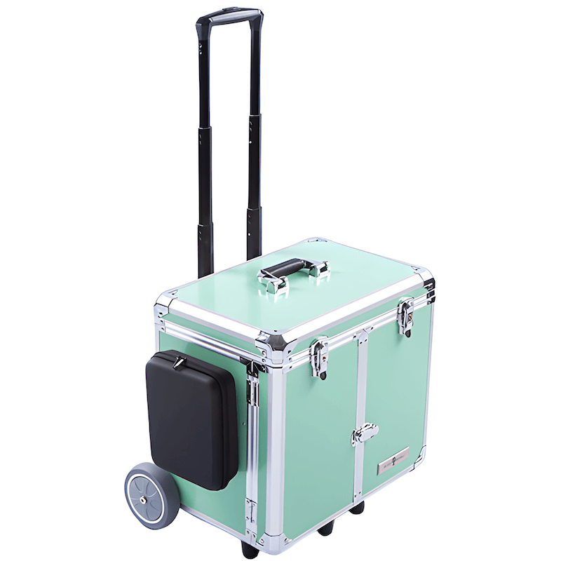 Pedicurekoffer met Trolley PodoMobile Midi Youth Green 2