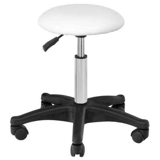 Taburett AM-312 Justerbar - Vit