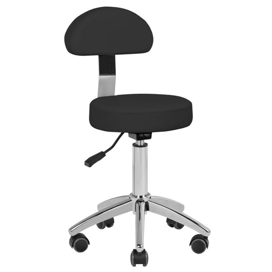 Taburett Sadelstol AM-304 Justerbar - Svart