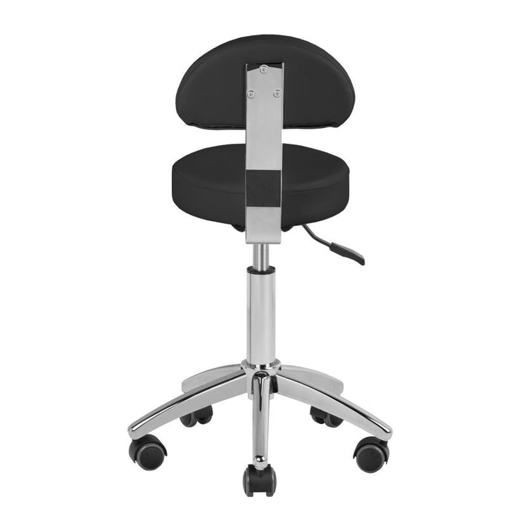 Taburett Sadelstol AM-304 Justerbar - Svart - bild 3