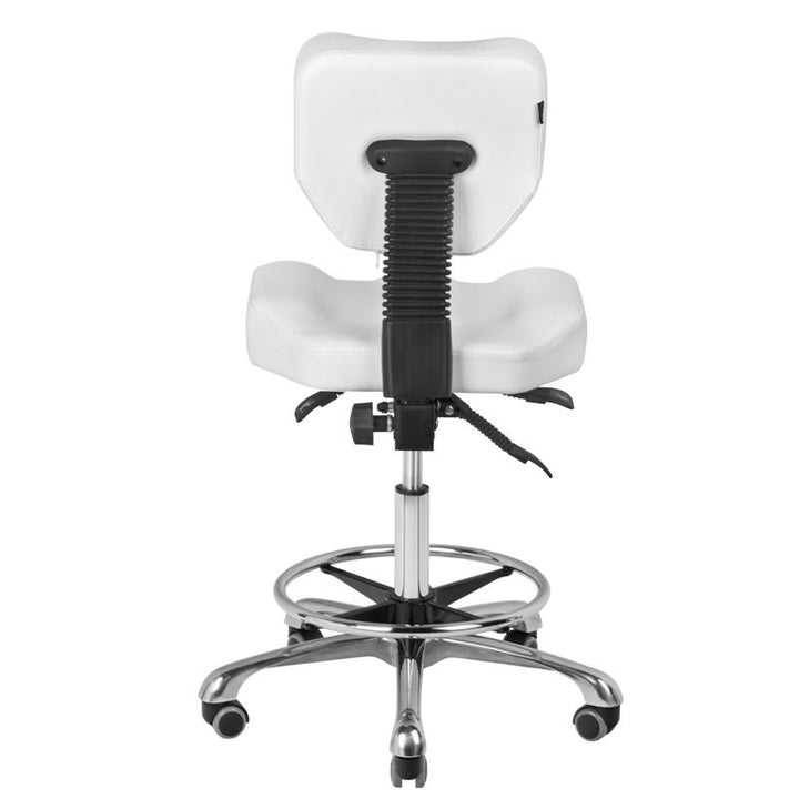 Taburett A-4299 Vit - Justerbar - bild 4