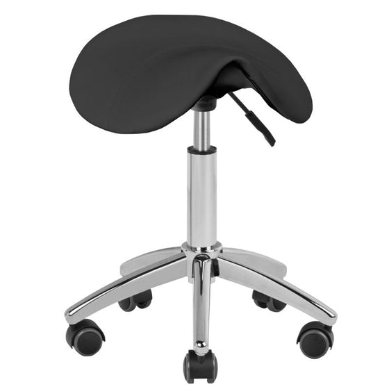 Taburett Sadelstol AM-302 Justerbar - Svart