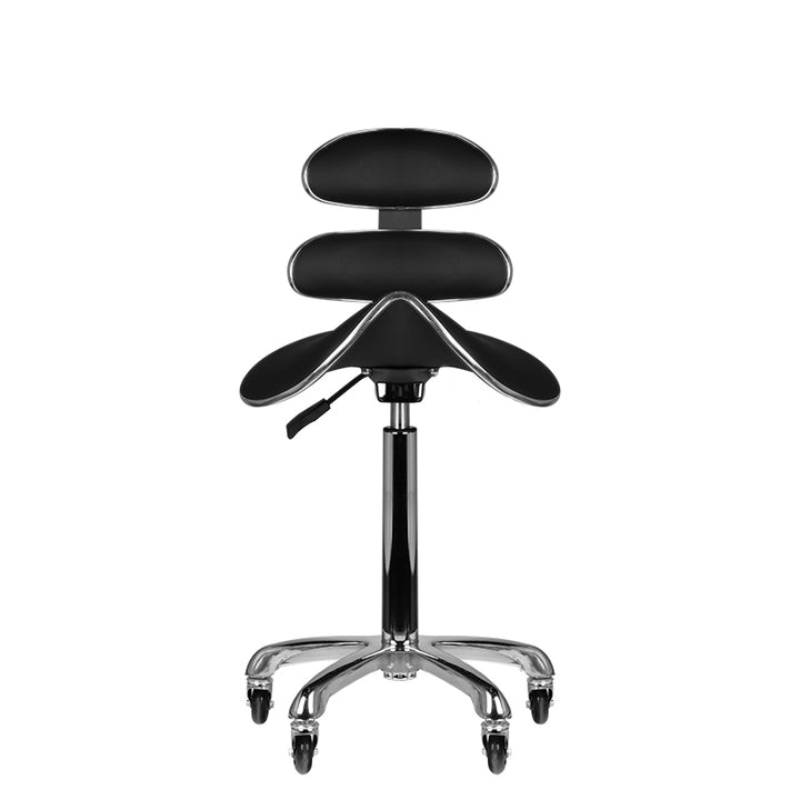 Sadelstol Taburett AM-880 Svart - Justerbar - bild 2