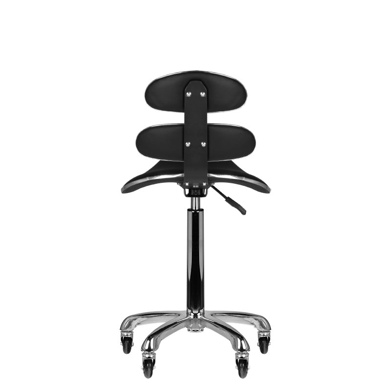 Sadelstol Taburett AM-880 Svart - Justerbar - bild 3
