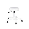 Activeshop Taburett AM-303-2 i Ekoläder - Vit