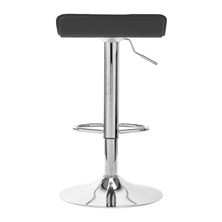 Barstol med ryggstöd QS-B08 - Grå, justerbar - bild 4