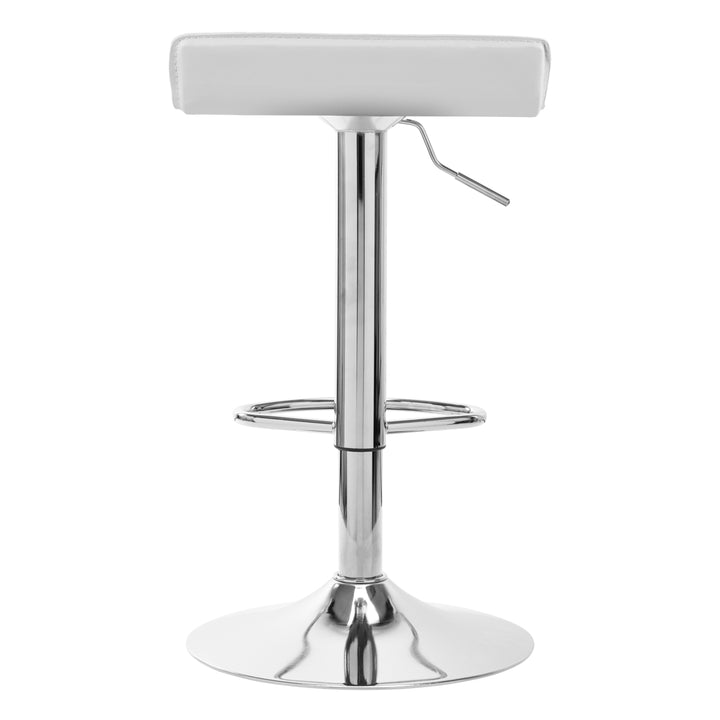 Barstol med ryggstöd QS-B08 - Vit, justerbar - bild 4