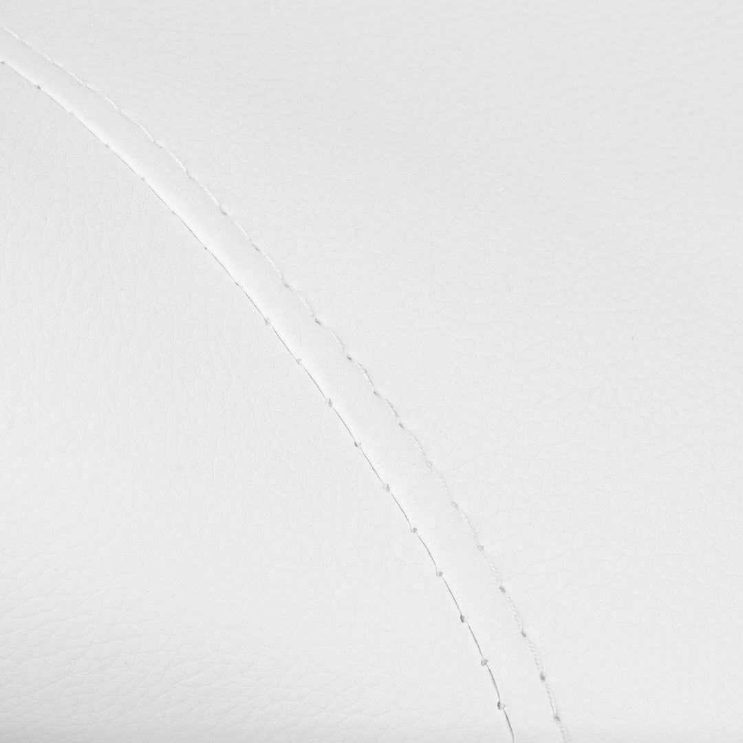 Snurrbar barstol med ryggstöd QS-B10 - Vit - bild 5