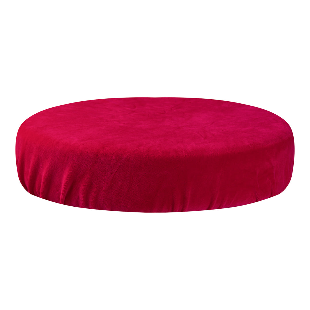 Pallsöverdrag Sammet för Arbetspall - Fuchsia
