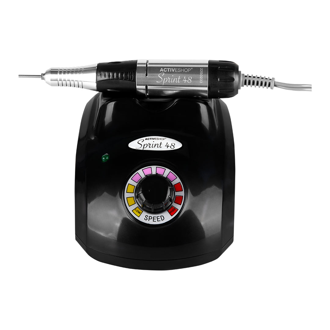 Elektrisk nagelfil Sprint 48 Basic Svart - bild 2