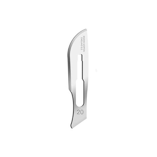 Swann Morton Skalpellblad nr 20, Sterila (100-pack)