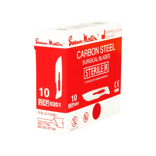 Swann Morton Skalpellblad nr 10 Sterila (100-pack)