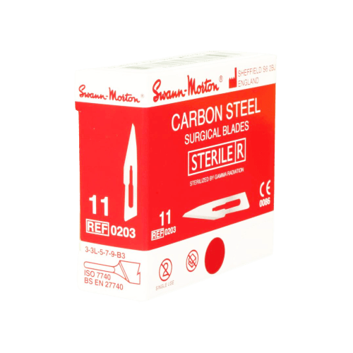 Swann Morton Skalpellblad nr 11 Sterila (100-pack)